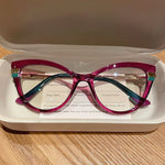 Load image into Gallery viewer, Retro Cat Eye Blue Light Blocking Glasses Women N6B153