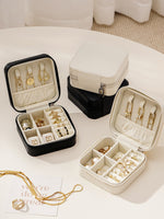 Load image into Gallery viewer, Portable Jewelry Organizer Box Travel Mini Case N6A234