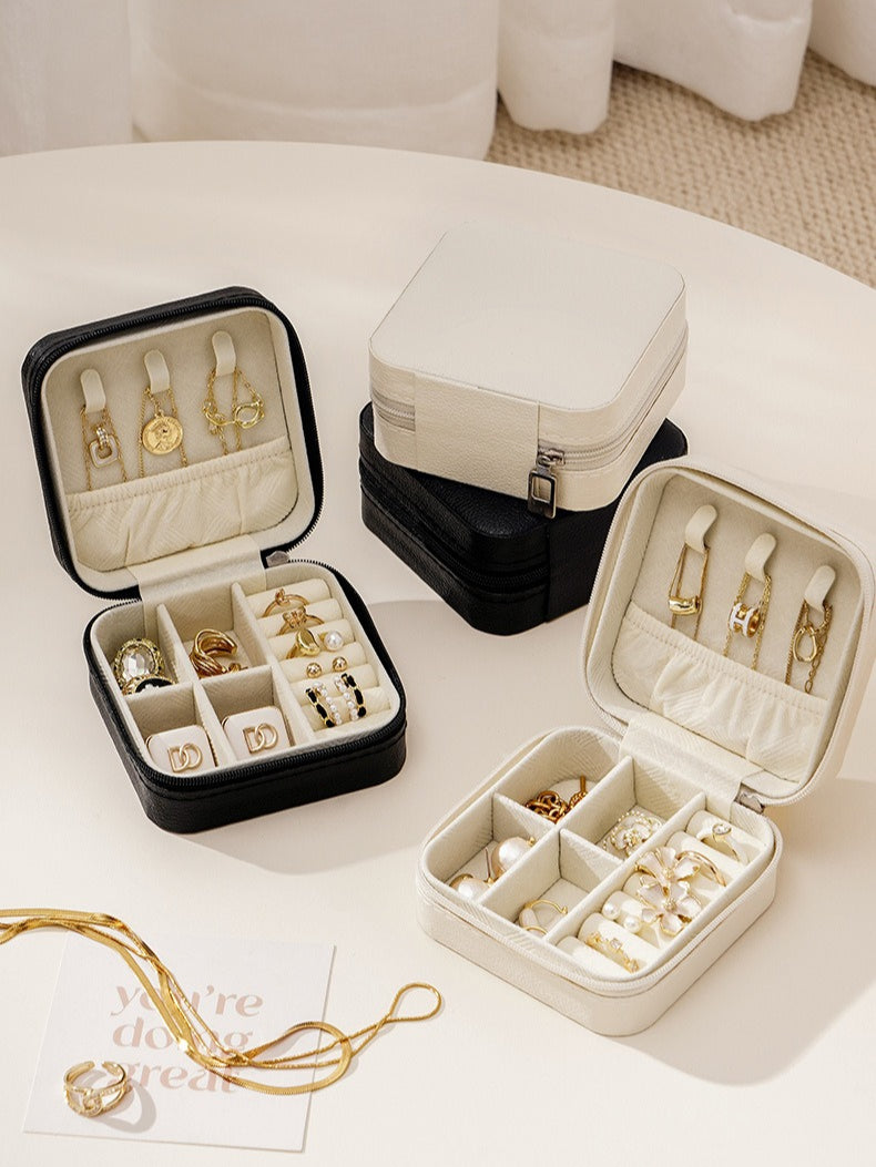 Portable Jewelry Organizer Box Travel Mini Case N6A234