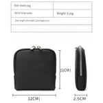 Load image into Gallery viewer, Genuine Leather Portable Jewelry Organizer Pouch N6E177