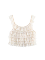 Load image into Gallery viewer, Lace Layered Crop Camisole Top Women N6F208