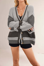 Load image into Gallery viewer, Block Pocket Cardi Mid Weight Options N5A132
