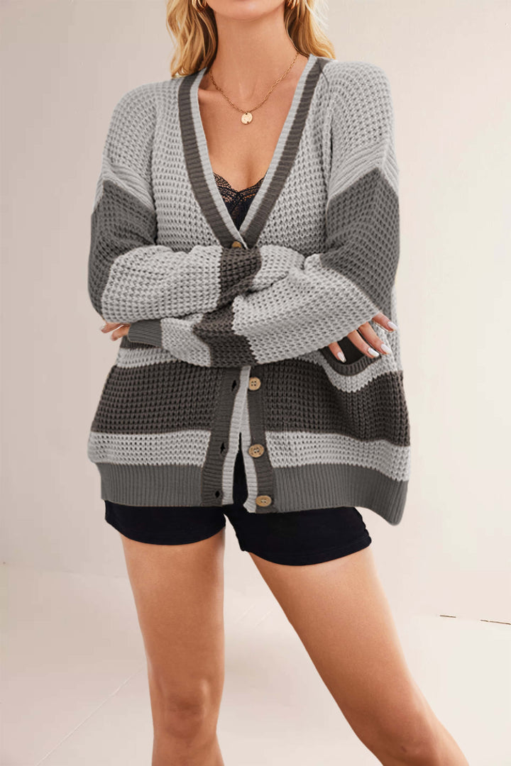 Block Pocket Cardi Mid Weight Options N5A132