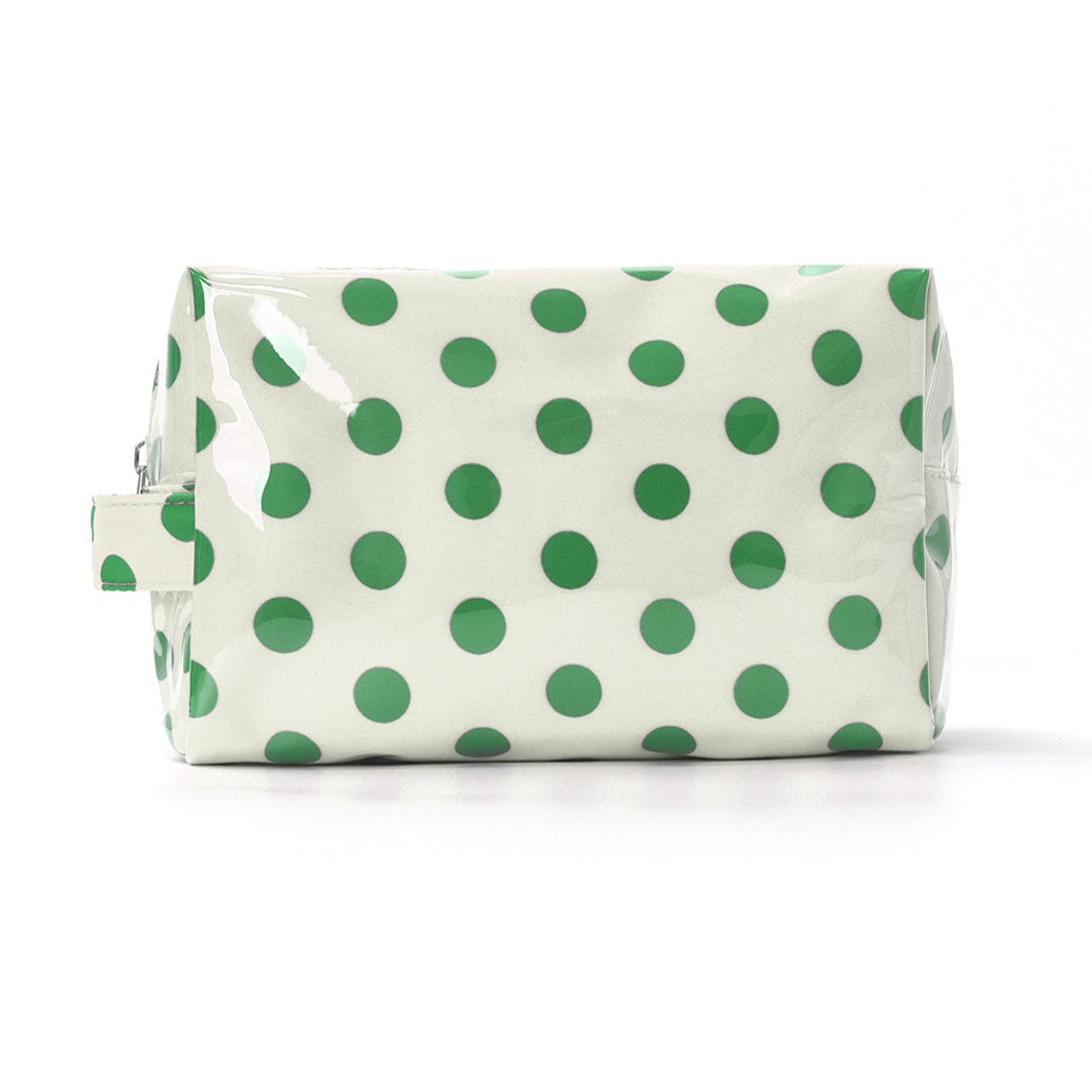 Unisex Waterproof Polka Dot PVC Cosmetic Bag N6J240