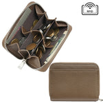 Load image into Gallery viewer, Genuine Leather RFID Blocking Coin Purse Women N6D013