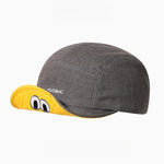 Load image into Gallery viewer, Cute Eye Embroidery Bucket Hat Women Turned-Up Brim N6C085