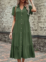 Load image into Gallery viewer, Commute Work ready Midi Shift Dress N25A240
