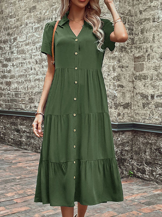 Commute Work ready Midi Shift Dress N25A240