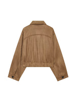 Load image into Gallery viewer, Fashion Lapel Single-Breasted Slim Fit Jacket Brown N6G166