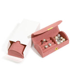 Load image into Gallery viewer, Portable Boucle Fleece Jewelry Box Multi Color S5P949