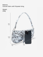Load image into Gallery viewer, Distressed Leopard Print Asymmetric Hobo Bag Women N6C311