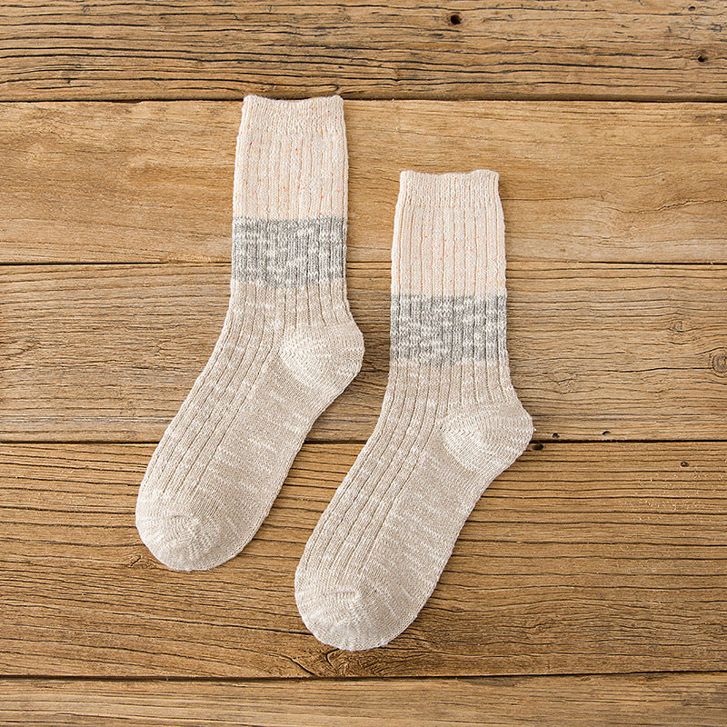 Thermal Weight Cotton the Calf Socks  M5A069