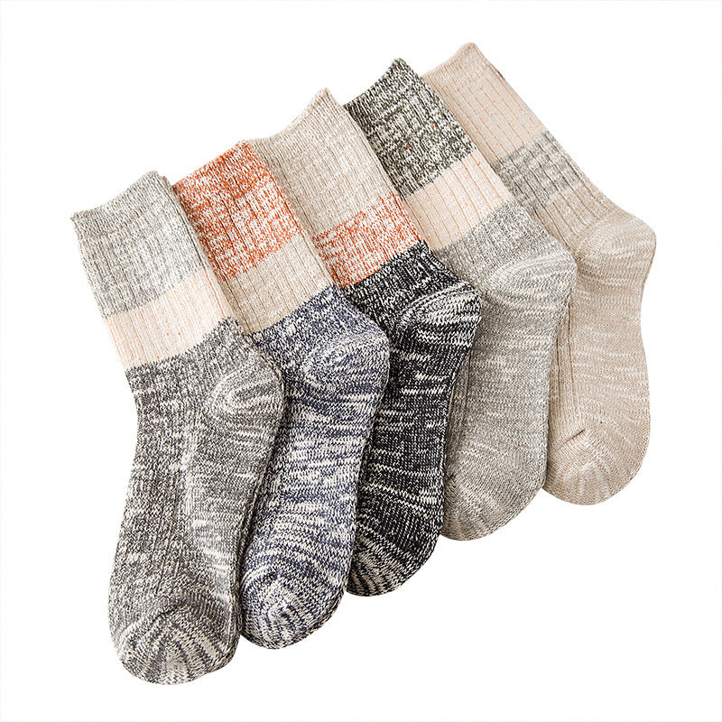 Thermal Weight Cotton the Calf Socks  M5A069