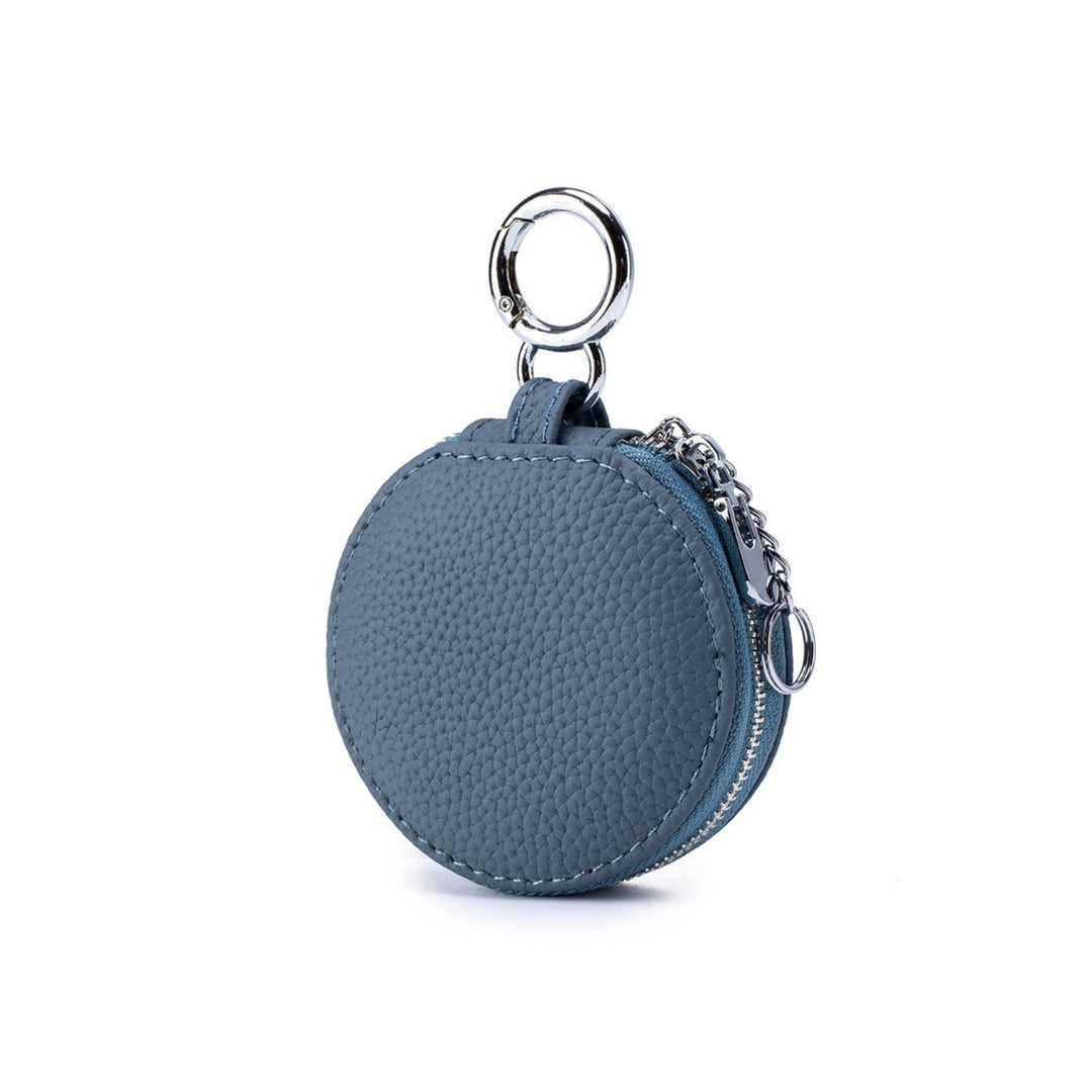Genuine Leather Round Lipstick & AirPods Case N6E067