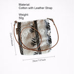 Load image into Gallery viewer, Vintage Lace Embroidered Cotton Crossbody Phone Bag N6F176