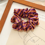 Load image into Gallery viewer, Velvet Scrunchie Spooky Pattern High Elasticity N6H202