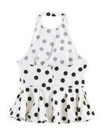 Load image into Gallery viewer, Polka Dot Backless Halter Tube Top Women N6D125
