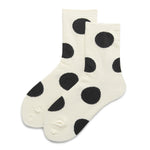 Load image into Gallery viewer, Vintage Large Polka Dot Over-the-Knee Socks Women N6H013