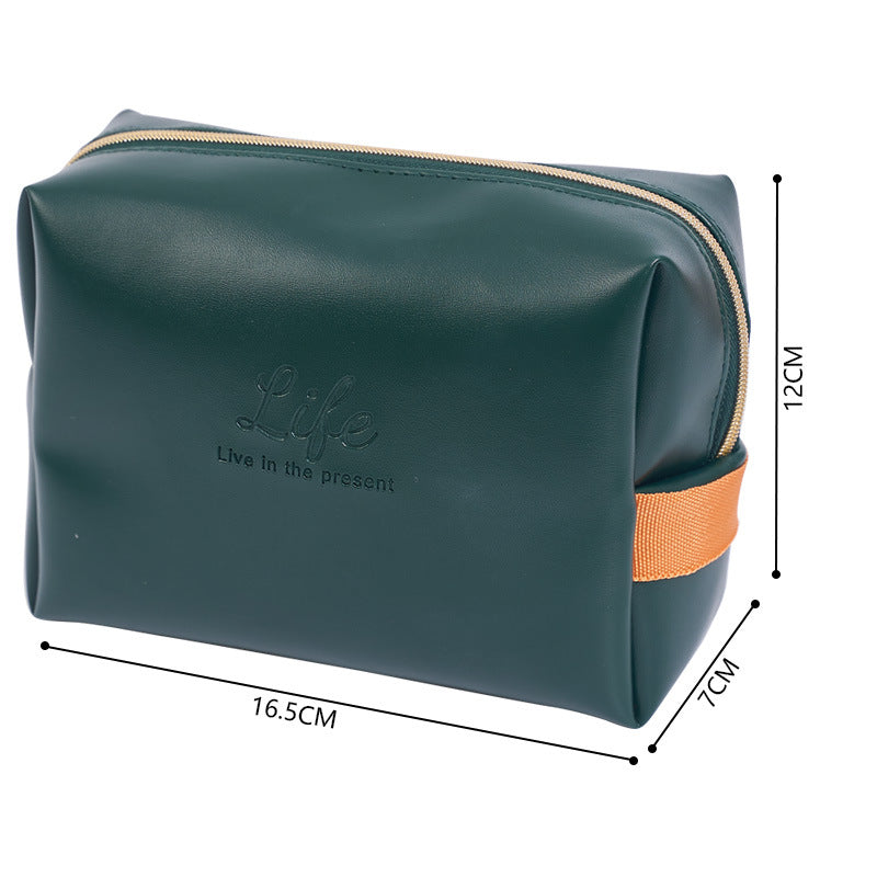 PU Storage Bag Waterproof Cosmetic Organizer Pouch N6G276