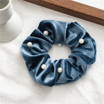 Load image into Gallery viewer, Velvet Pearl Big Scrunchie Women High Elasticity N6H193
