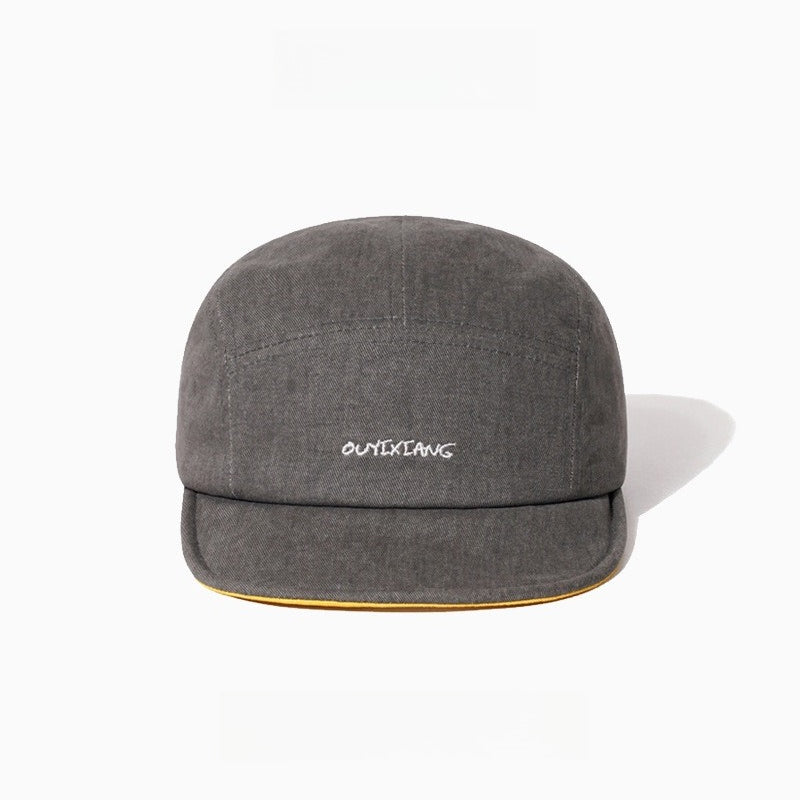 Cute Eye Embroidery Bucket Hat Women Turned-Up Brim N6C085