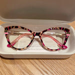 Load image into Gallery viewer, Retro Cat Eye Blue Light Blocking Glasses Women N6B153