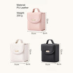 Load image into Gallery viewer, Portable PU Leather Jewelry Box Travel Organizer Case N6G105