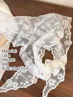 Load image into Gallery viewer, Retro Lace Floral Headscarf Bandana Women N6C004