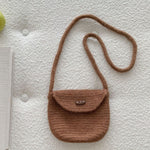 Load image into Gallery viewer, Solid Knit Pillow Bag Women Casual Atmosphere N6H318
