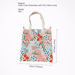 Load image into Gallery viewer, Embroidered Cotton Linen Crossbody Bag Reversible N6F153
