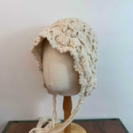 Load image into Gallery viewer, Handwoven Double Layer Flower Tassel Knit Beanie  N6H229