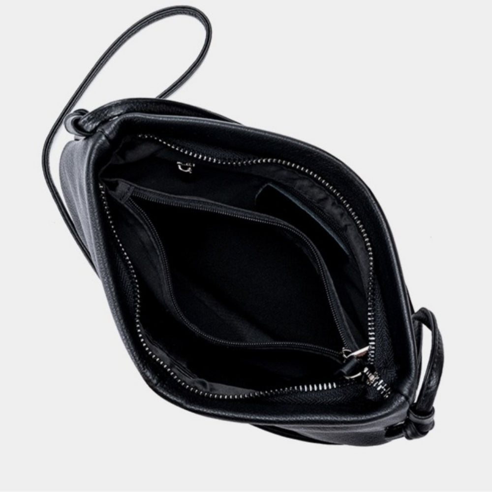 Genuine Leather Cloud Bag Crossbody Shoulder Purse N6F157