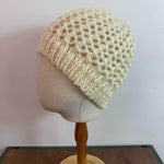 Load image into Gallery viewer, Vintage Hollow Knit Beanie Oversize Face Slimming N6H231