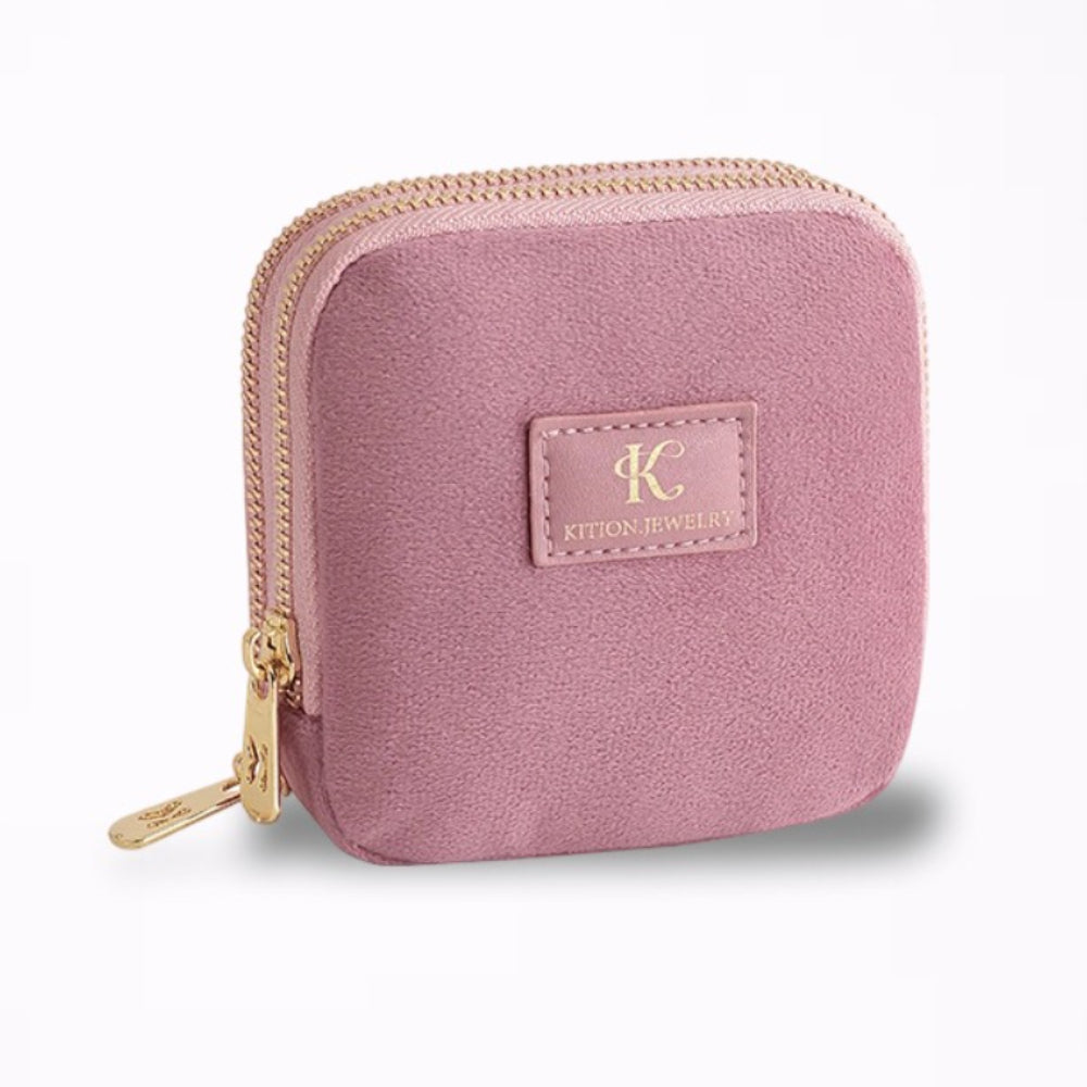 Elegant Velvet Jewelry Organizer Pouch N6E075