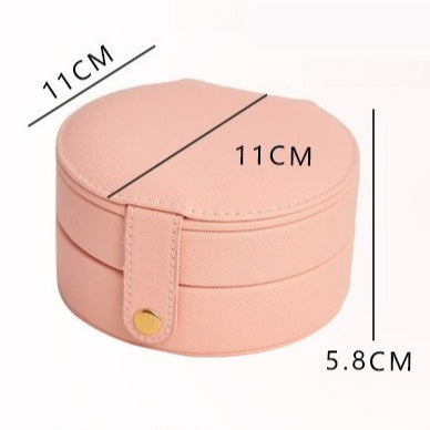 Portable Multi layer Jewelry Organizer Box Travel S5P832