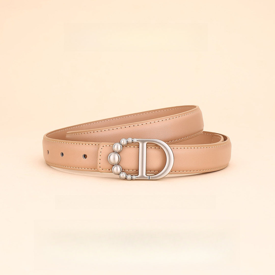 Business Letter Design Genuine Leather Belt Women N6H328