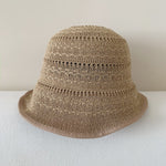 Load image into Gallery viewer, Blue Breathable Bucket Hat Summer Sun Hat AKZZ010