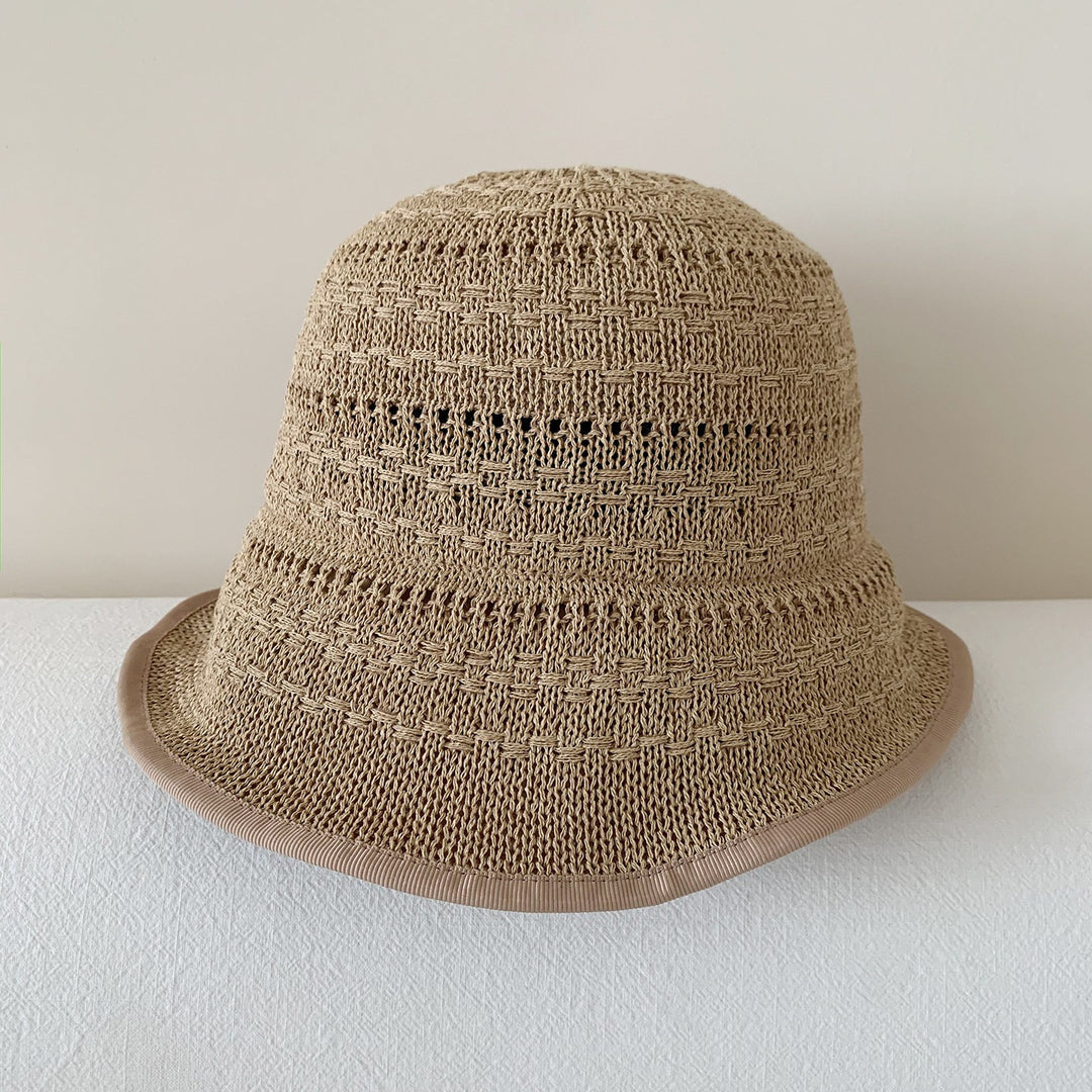 Blue Breathable Bucket Hat Summer Sun Hat AKZZ010