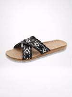 Load image into Gallery viewer, Breathable Anti-Slip Linen Slippers Women Summer N6C231