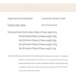 Load image into Gallery viewer, Handmade Crochet Rose Bouquet Throw Blanket Floral N6G001