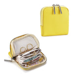 Load image into Gallery viewer, Genuine Leather Layered Jewelry Pouch Organizer N6E064