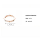 Load image into Gallery viewer, Acrylic Bracelet Rhinestone Colorful Cuff Bangle N6F045