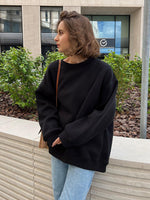 Load image into Gallery viewer, Brushed Fleece Hoodie Relaxed Mid Heavy N5Z412