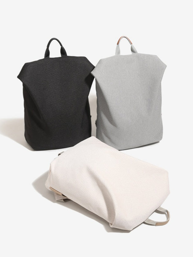 Breathable Canvas Travel Backpack 14 Inch Laptop N6C045