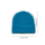 Load image into Gallery viewer, Womens Alpaca Wool Blend Brushed Knit Beanie N6K284