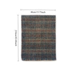 Load image into Gallery viewer, Womens Wool Blend Houndstooth Fringe Scarf N6K243