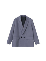 Load image into Gallery viewer, Double Breasted Loose Fit Blazer Women N6F012