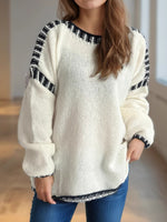Load image into Gallery viewer, Block Round Sweater Mid Heavy Options N5Z929
