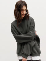 Load image into Gallery viewer, Brushed Fleece Hoodie Relaxed Mid Heavy N5Z412