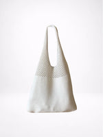 Load image into Gallery viewer, Retro Knit Large Capacity Tote Bag Women N6C057